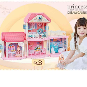 اسباب بازی خانه باربی CASTLE VILLA FUNNY DIY_اسباب بازی